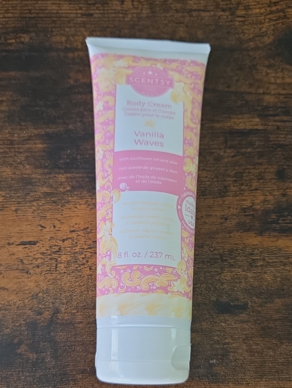Scentsy Vanilla Waves Body Cream